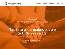 Tablet Screenshot of firebrand.net